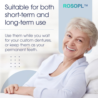 🦷🍎Heat and Fit ROSOPLTM – Immediate Dentures: The Ultimate Fit You Can’t Resist!  (👩‍🔬Certified | Dentist Approved)