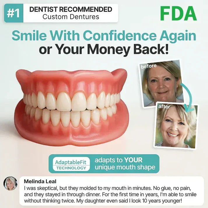 Medical Full Denture with Strong Suctiond🦷