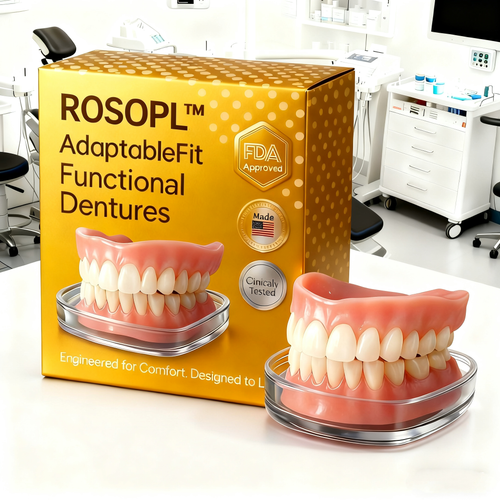 🔥 Don't Miss Out! 70% OFF ROSOPLTM Custom Dentures for a Perfect, Confident Smile!