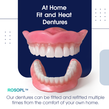 🦷🍎Heat and Fit ROSOPLTM – Immediate Dentures: The Ultimate Fit You Can’t Resist!  (👩‍🔬Certified | Dentist Approved)