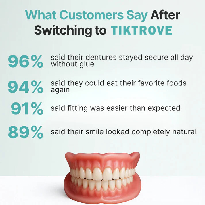 🦷  Fit Full Functional DenturesMake you more confident-Made in the USA