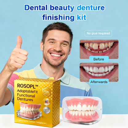 🔥 Don't Miss Out! 70% OFF ROSOPLTM Custom Dentures for a Perfect, Confident Smile!