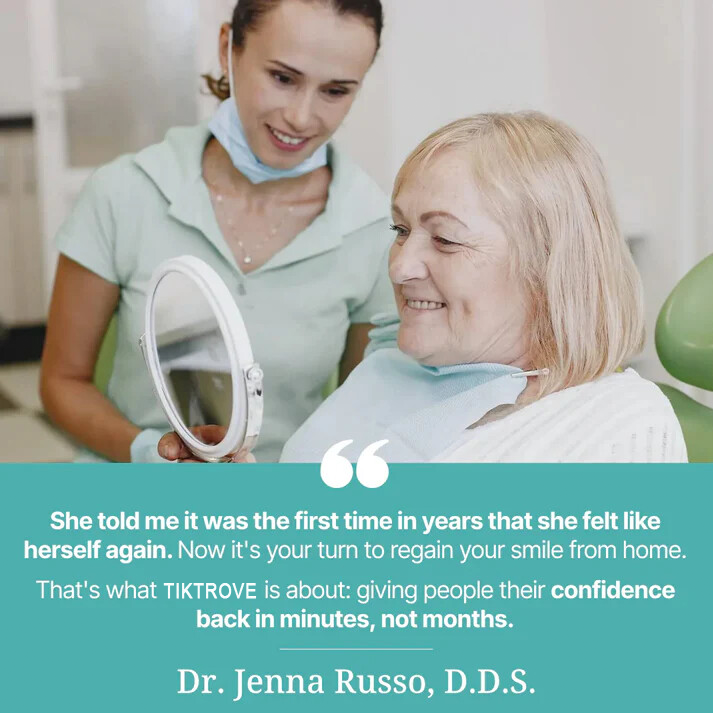 🦷  Fit Full Functional DenturesMake you more confident-Made in the USA