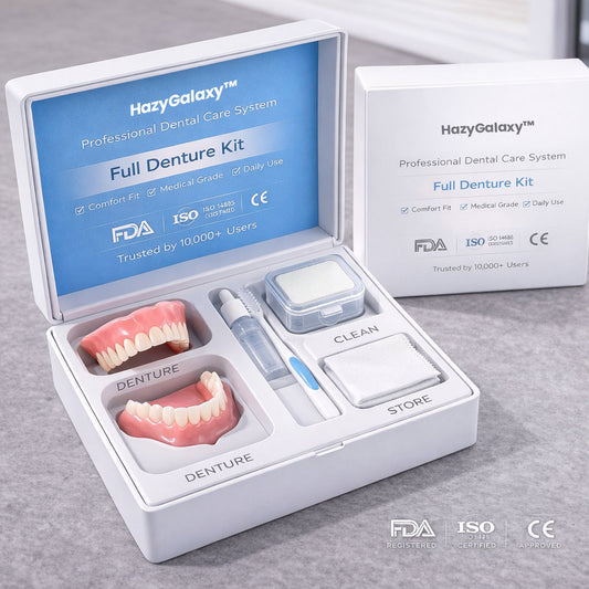 ✨🦷 HazyGalaxy™ Custom-Fit Dentures ⏰ ENDS TODAY   70% OFF | Smile with Confidence