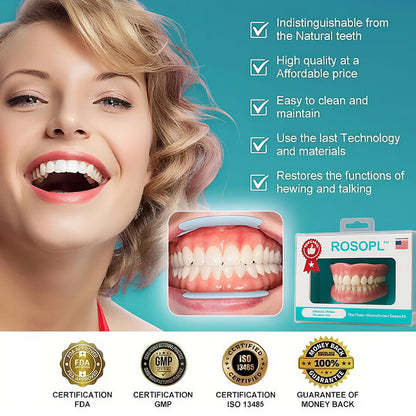 🦷🍎Heat and Fit ROSOPLTM – Immediate Dentures: The Ultimate Fit You Can’t Resist!  (👩‍🔬Certified | Dentist Approved)