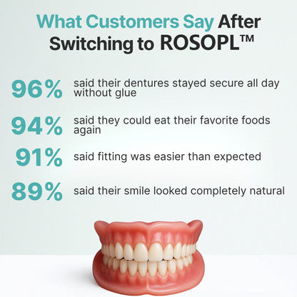 🔥 Don't Miss Out! 70% OFF ROSOPLTM Custom Dentures for a Perfect, Confident Smile!